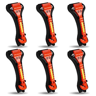 Car Safety Hammer Set of 2 Emergency Escape Tool Auto Car Window Glass  Hammer Breaker and Seat Belt Cutter Escape 2-in-1 for Family Rescue & Auto