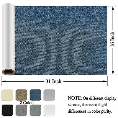 Self-Adhesive Linen Repair Patches 16 x 31 Inch, Linen Fabric Patches for  Sofa Repair, Couch Fabric Repair Patch Kit for Furniture, Sofa Cushion