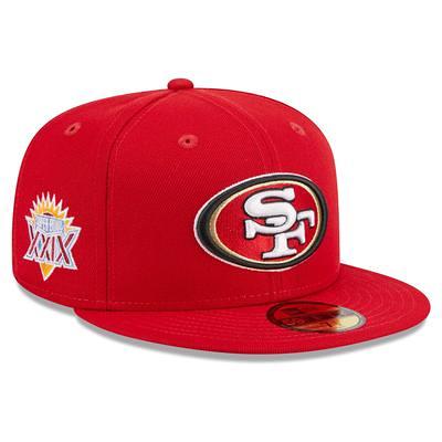 Men's New Era Scarlet San Francisco 49ers Main Patch 59FIFTY Fitted Hat -  Yahoo Shopping