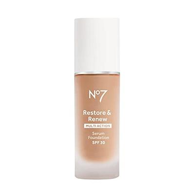 No7 Restore & Renew Face & Neck Multi Action Serum - Collagen Peptide Anti  Aging Facial Serum - Hyaluronic Acid Hydrating Serum + Pro Retinol Skin 