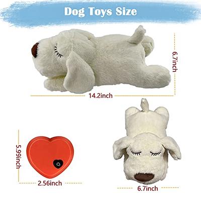 ZALBYUY Heartbeat Puppy Toy, Puppy Sleep Aid Toy, Small Dog Training Toys  for Separation Anxiety Relief, Pets Plush Toys for Dogs Cats (White) -  Yahoo Shopping
