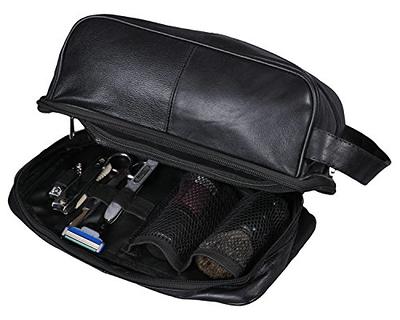 Mens Toiletry Bag, Travel Toiletry Organizer Dopp Kit Waterproof Shaving  Bag for Toiletries