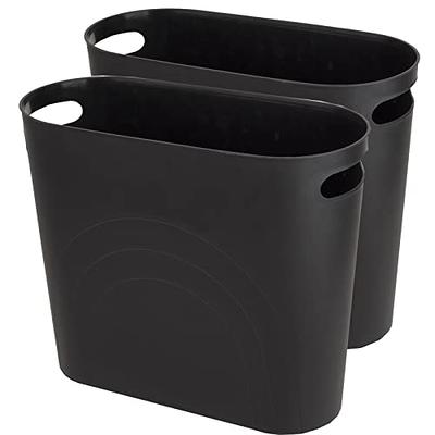 XPIY Trash Can with Lid, 2 Pack 4 Gallons/15 Liters Garbage Can with Press  Top, Small Trash Can Dog Proof, Plastic Trash Bin, Waste Basket for  Bathroom, Kitchen, Bedroom