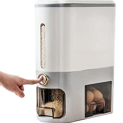 Kitchen Airtight Rice Dispenser Food Grain Storage Bucket Rice Storage  Container