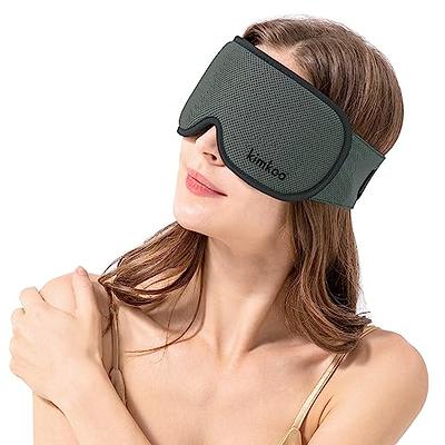 Sleep Mask for Side Sleeper, 100% Blackout 3D Eye Mask for Sleeping, Night  Blindfold for Men Women, Pack of 3 : : Health & Personal Care
