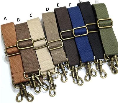 Wide Shoulder Purse Strap Replacement Adjustable Belt Canvas Bag Cross –  ZOOEASS