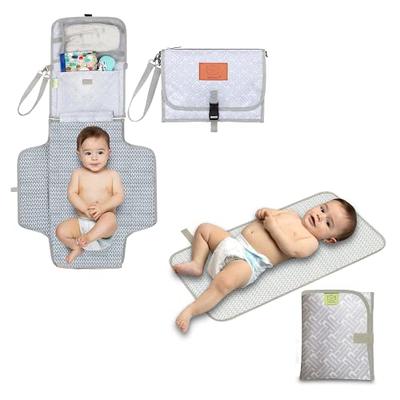 KeaBabies Portable Diaper Changing Pad and Waterproof Foldable