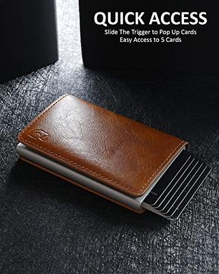 Slim Wallet Front Pocket Minimalist Thin Credit Card Holder Mini Size –  Borgasets