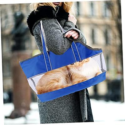 Dog Carrier Bag Pet Cat Small Puppy Handbag Outdoor Travel Carry