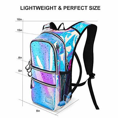 Hydration Pack Backpack - 2L Water Bladder - Magic Mushroom