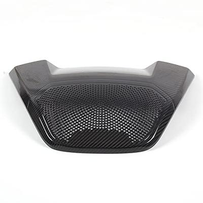 TOYCIDFG Car Genuine Carbon Fiber Sound Speaker Cover Phone