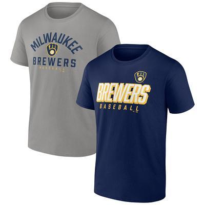 Fanatics Branded White Milwaukee Brewers Long Sleeve T-shirt