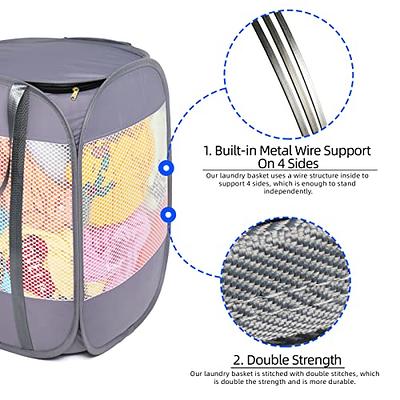 Laundry Hamper Bag High Capacity With Reinforced Handle