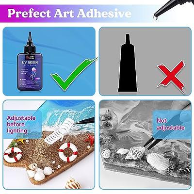 LET'S RESIN UV Resin for Bonding, 100g Perfect Art Adhesive UV Resin Kit  Curing in Seconds, Clear UV Epoxy Resin for Welding, Glass Light, Plastic  Repair, Craft Decor - Yahoo Shopping