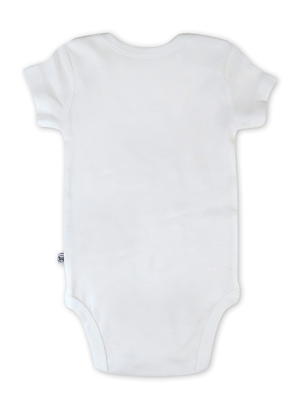 Touched by Nature Baby Boy Organic Cotton Bodysuits 3pk, Hedgehog, 3-6  Months