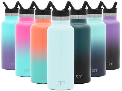 Simple Modern Disney Water Bottle with Straw Lid Insulated Stainless Steel  Metal Thermos | Gifts for…See more Simple Modern Disney Water Bottle with