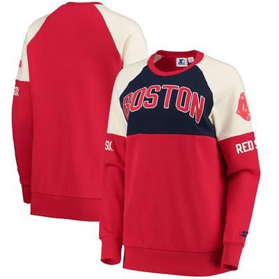 Refried Apparel Women's Red and Navy Boston Sox Hoodie Dress