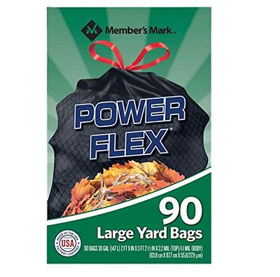 Member's Mark Power Flex Tall Kitchen Drawstring Trash Bags Unscented (13  gal., 200 ct.)