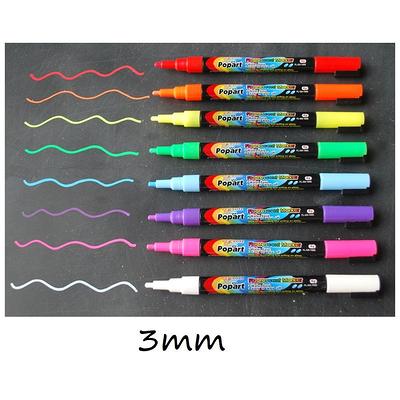 SHARPIE® Wet-Erase Chalk Markers, Medium Point, White, Pack Of 2