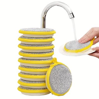 Dish Brush With Handle, Hangable Kitchen Scrub Brushes For Cleaning, Dish  Scrubber, Pot Brush, For Sink, Pots, Pans, Kitchen Gadgets, Kitchen  Accessories - Temu