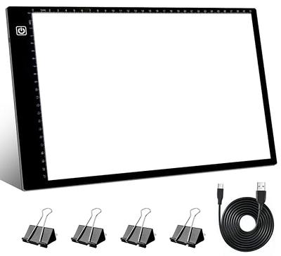 A1 Light Box for Diamond Painting, Portable Large Tracing Light Pad with  Stepless Dimmable, Ultra-Thin Drawing Board Kit for Animation, Artists  Designing, Sketching, X-ray Viewing (Black),A1 - Yahoo Shopping