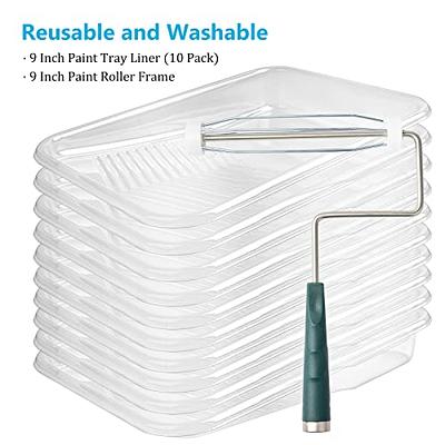 9 in. Disposable Paint Tray Liners, 5 Pack