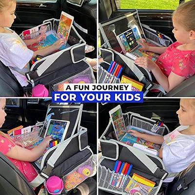 Kid's Portable Travel Tray for Road Trips in the Car Seat