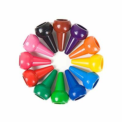 Buy Mideer Silky Washable 36 Color Non-Toxic Jumbo Artistic Designer Crayons  For Kids