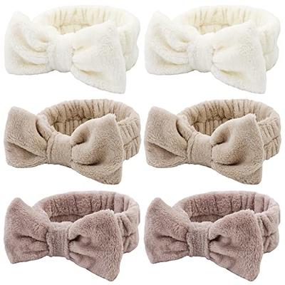 Headbands For Women Makeup Headband For Washing Face With Bow