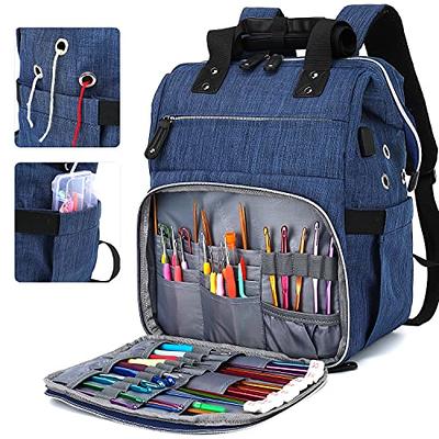 Needle Knitting Storage Bag Crochet Hooks Thread Sewing Kit Case Organizer  Packs