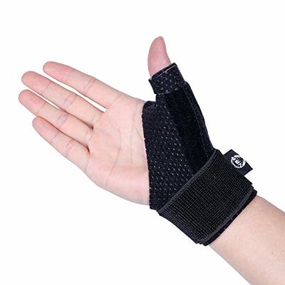 Copper Compression Recovery Wrist Brace - Copper Infused Adjustable Support  Splint for Pain, Carpal Tunnel, Arthritis, Tendonitis, RSI, Sprain. Night  Day Splint for Men Women - Fits Right Hand S-M Right Hand