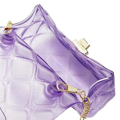 JELLY Purse MINI Kids Purse Quilted Bag Pearl Handle Chain 