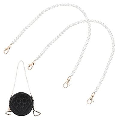 UNICRAFTALE 2pcs Bag Extender Chains Alloy Purse Chain Strap 120mm Light Gold Crossbody Shoulder Bag Strap Extender Chains with