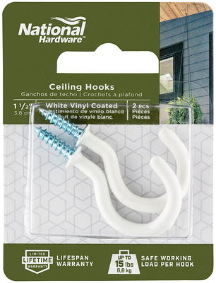 National Hardware 2-in Stainless Steel S-hook in the Hooks