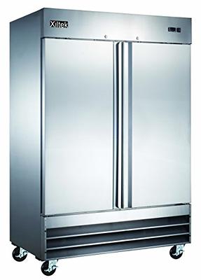 Nexel Commercial Reach-In Refrigerator, 3 Solid Doors, 72 Cu.