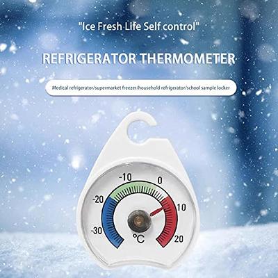 Twin Vertical Freezer/Fridge Thermometer Pack - Colour Coded Safe  Temperature Zones - Yahoo Shopping