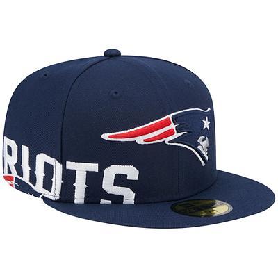 Men's New Era Navy New England Patriots The League 9FORTY