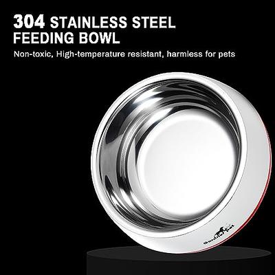 Gardner Pet Large Dog Bowls Water and Food Bowl for Large Dogs,Metal Deep  Stainless Steel Anti-Slip Double Layer Durable Heavy Breed Bowls for Small,  Medium, Large Sized Dogs,Cats,Rabbits .(70 Oz) - Yahoo