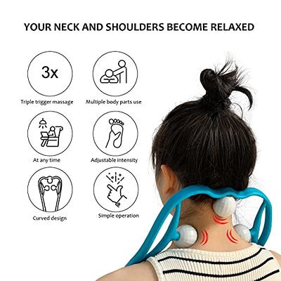 Shiatsu Neck and Back Massager with Soothing Heat, Nekteck Electric Deep  Tissue 3D Kneading Massage Pillow for Shoulder, Leg, Body Muscle Pain  Relief, Home, Office, and Car Use : Health & Household 