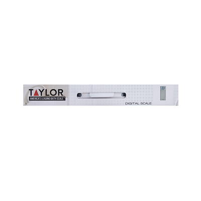 Taylor 400 Lb. Capacity Digital Bathroom Scale (White)