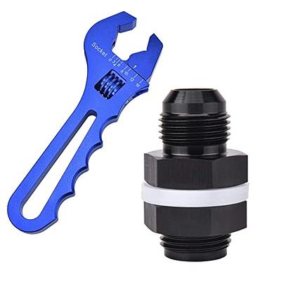 EVIL ENERGY 6AN Bulkhead Fuel Cell Fitting Bundle with Adjustable 3AN-16AN  Wrench Aluminum Blue - Yahoo Shopping