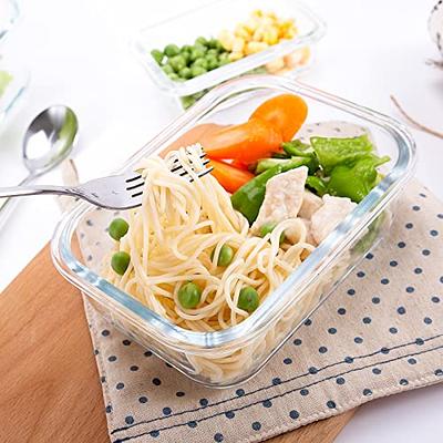 UMEIED 10 Pack Glass Food Storage Containers with Lids Leakproof, Airtight Glass  Meal Prep Containers For Lunch, On The Go, Leftover, Dishwasher Safe -  Yahoo Shopping