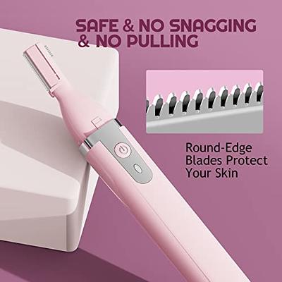 Facial Hair Removal for Women, Electric Painless Facial Hair Remover for  Face, Lip, Chin with USB Rechargeable