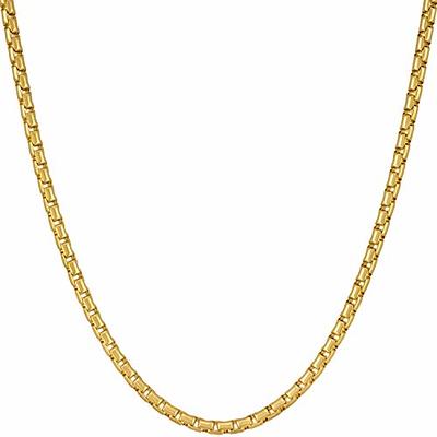 2 X Men Women Jewelry Pure Copper Cuban Link Necklace Heavy Solid