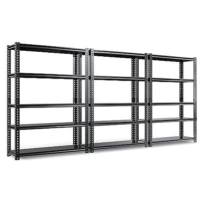  REIBII Garage Shelving Heavy Duty Garage Storage Shelves, Extra  Large Adjustable Storage Rack with 5-Tier Metal Shelving Unit, 2050LBS  Loads Heavy Duty Shelving, Easy Assembly Unit Shelf, 2 Pack : Tools