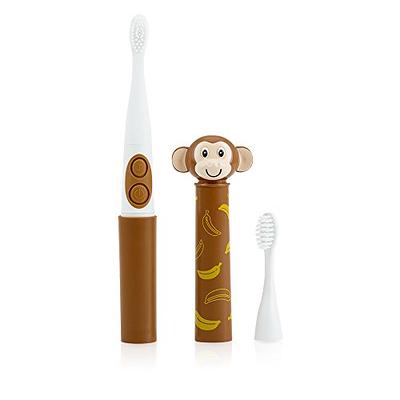 Nuby Electric Toothbrush with Animal Character, Monkey - Yahoo