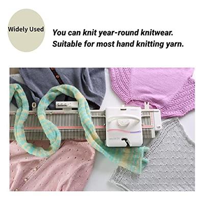 Rosvola Knitting Machines for Adults, LK 150 Knitting Machine, 150 Needle  Knit Fast Flat Knitting Machine Kit and Parts Accessories - Yahoo Shopping