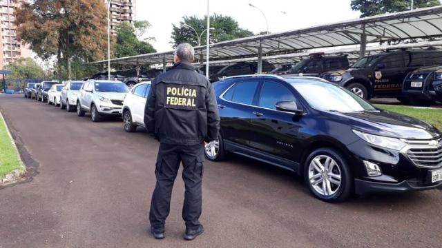 Polícia Federal apreende veículos dos investigados na Operação Freeway