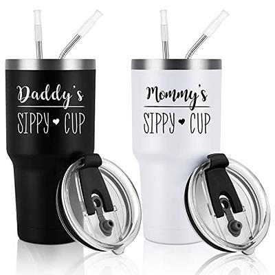 Mom and Dad Tumbler Set, New Mom Gift, New Parent Gift, New Dad