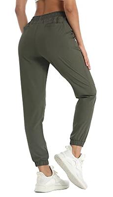 MakeMeChic Women's Casual High Waisted Hiking Jogger Cargo Pants